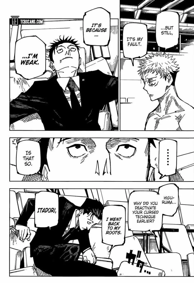 JUJUTSU KAISEN Chapter 166 Online - página 17