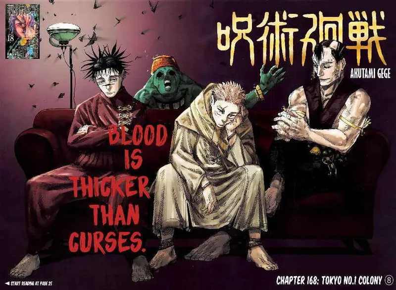 JUJUTSU KAISEN Chapter 168 Online - página 2