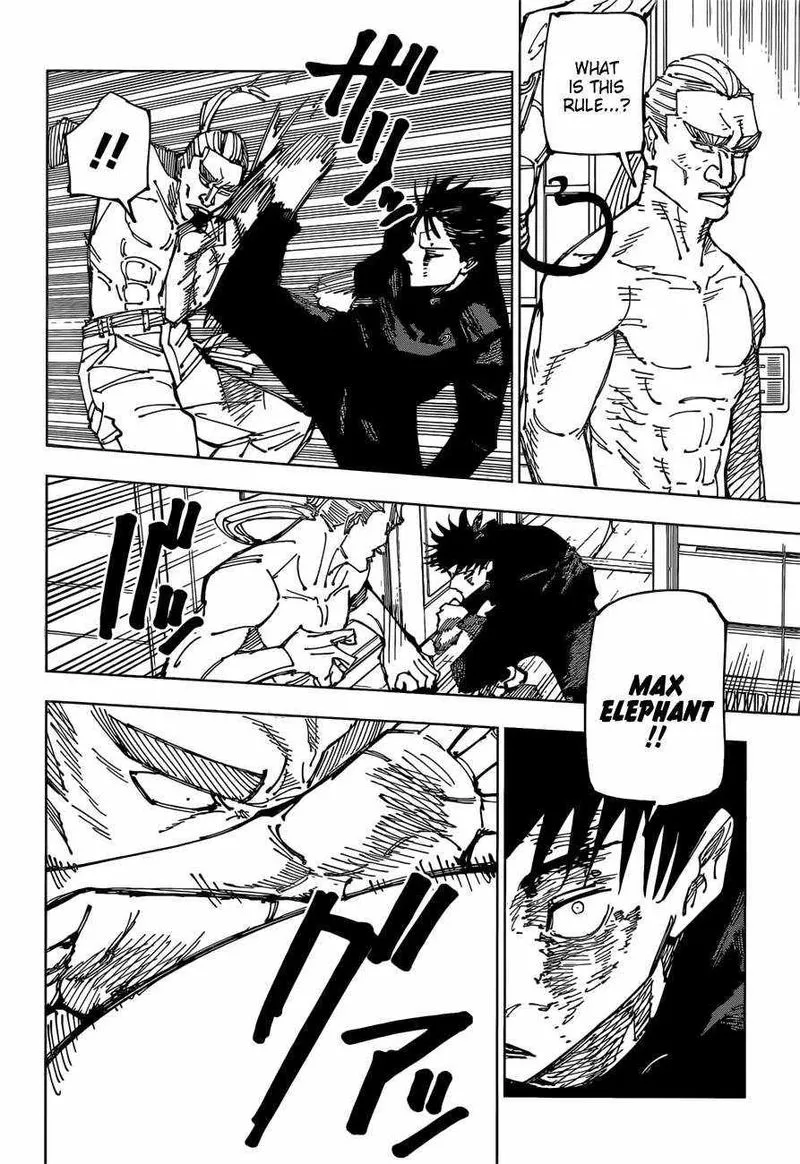 JUJUTSU KAISEN Chapter 168 Online - página 14