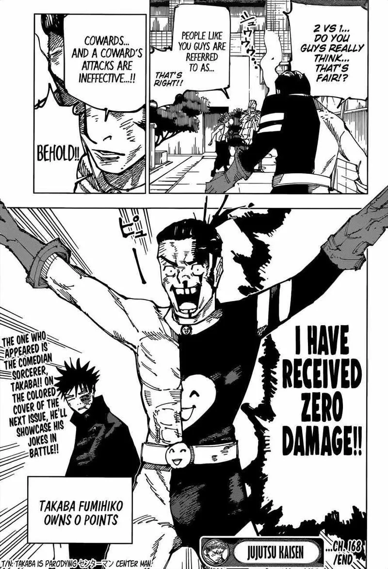 JUJUTSU KAISEN Chapter 168 Online - página 21