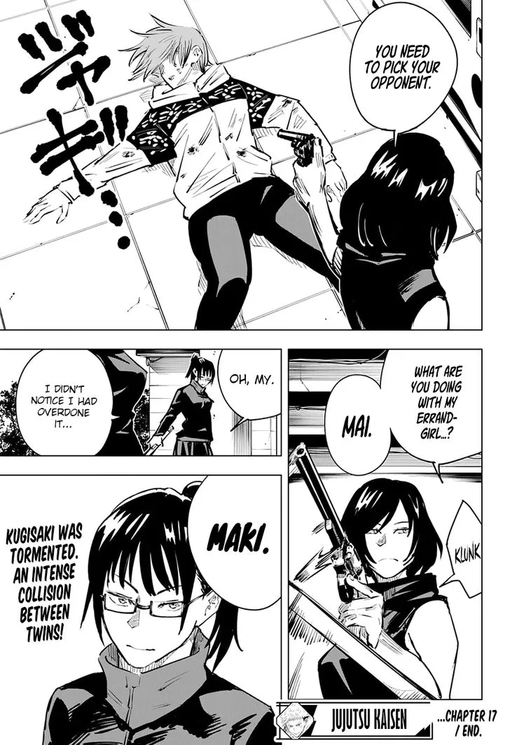 JUJUTSU KAISEN Chapter 17 Online - página 20