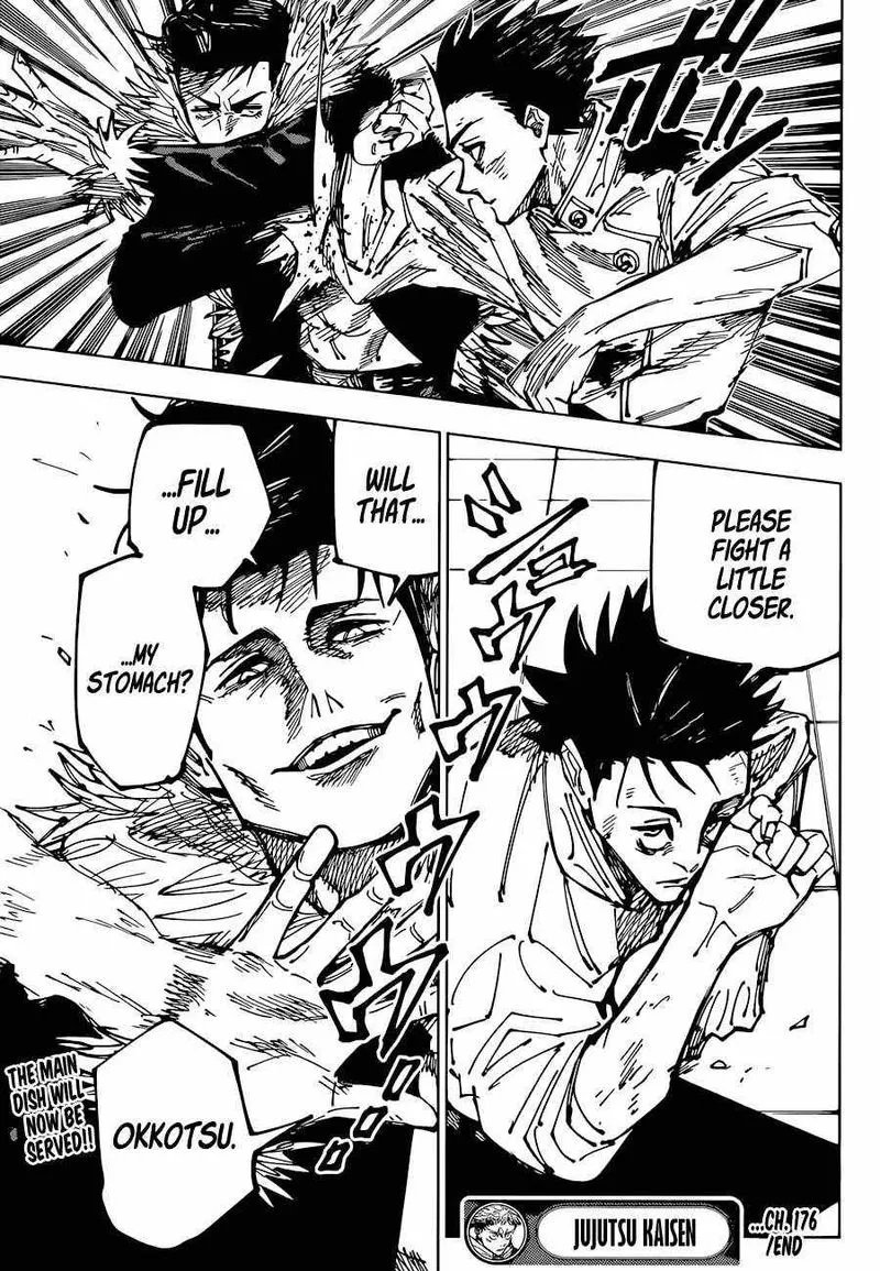 JUJUTSU KAISEN Chapter 176 Online - página 18