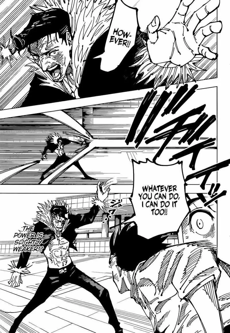 JUJUTSU KAISEN Chapter 180 Online - página 7