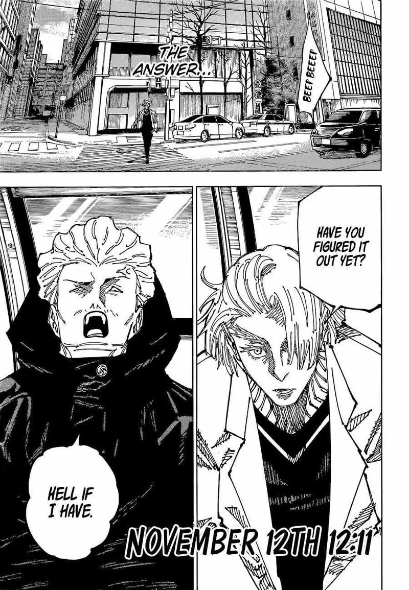 JUJUTSU KAISEN Chapter 181 Online - página 17