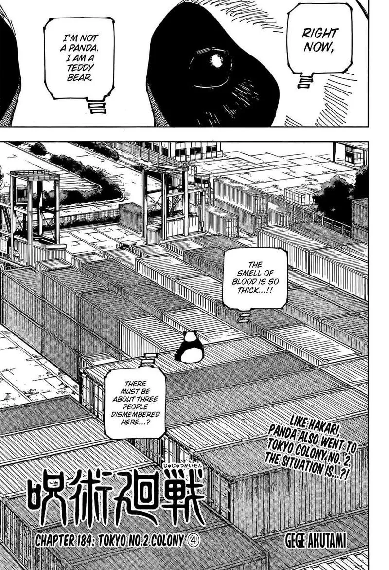 JUJUTSU KAISEN Chapter 184 Online - página 2