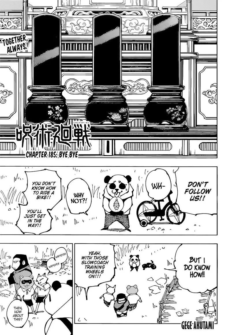 JUJUTSU KAISEN Chapter 185 Online - página 4