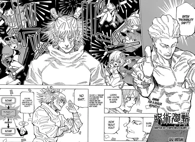 JUJUTSU KAISEN Chapter 187 Online - página 3