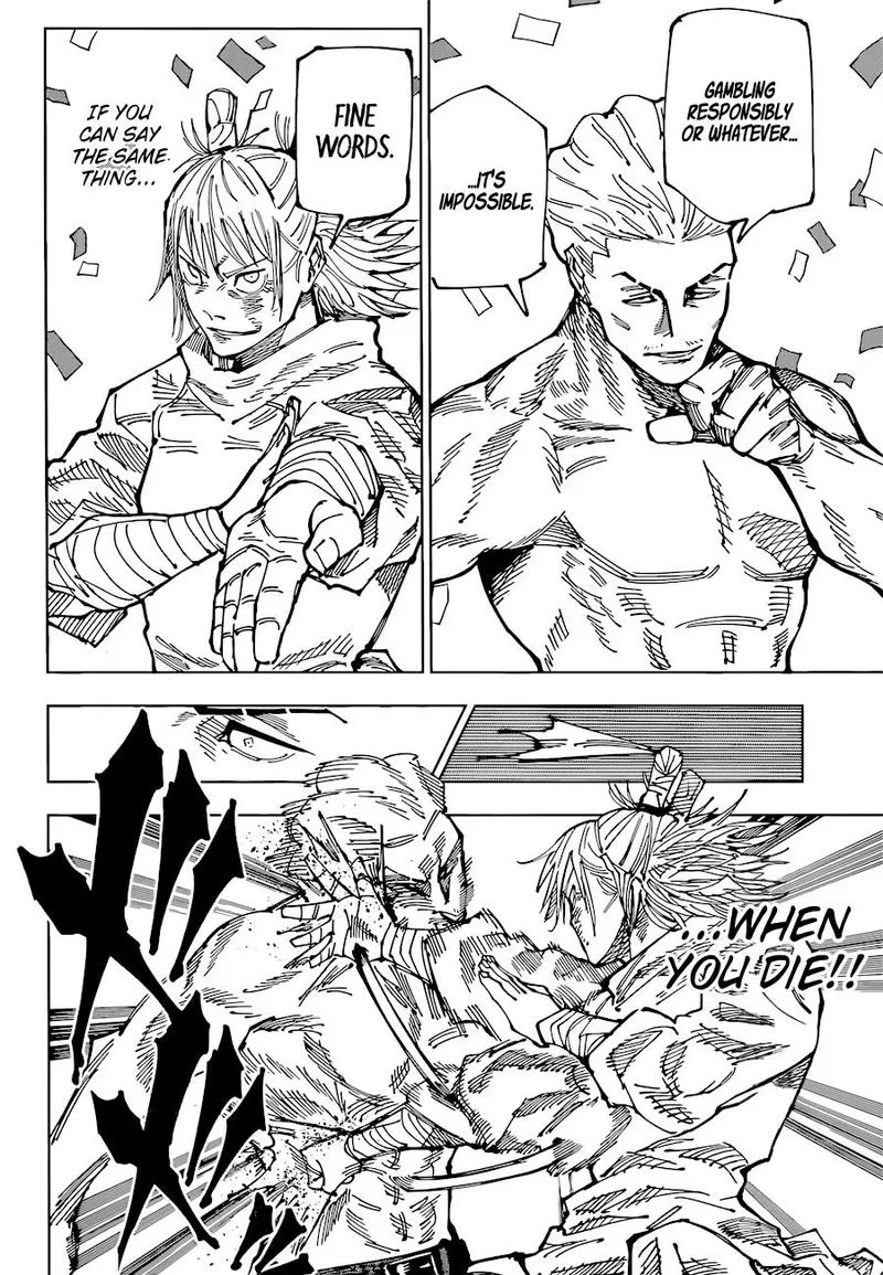 JUJUTSU KAISEN Chapter 187 Online - página 4