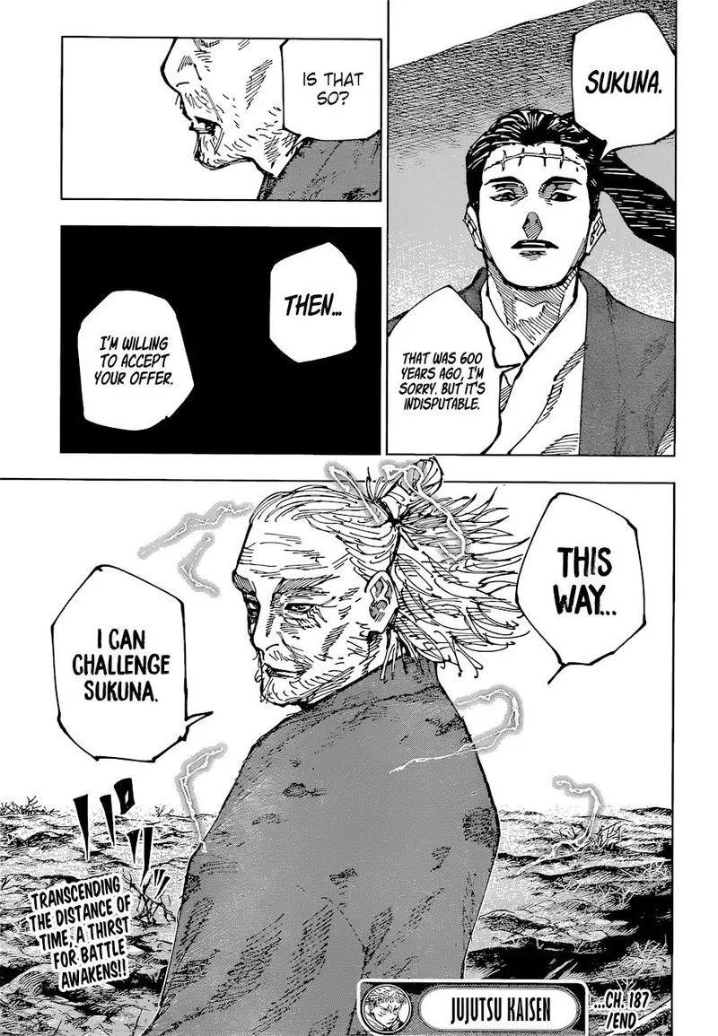 JUJUTSU KAISEN Chapter 187 Online - página 18