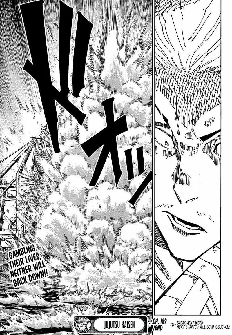 JUJUTSU KAISEN Chapter 189 Online - página 19