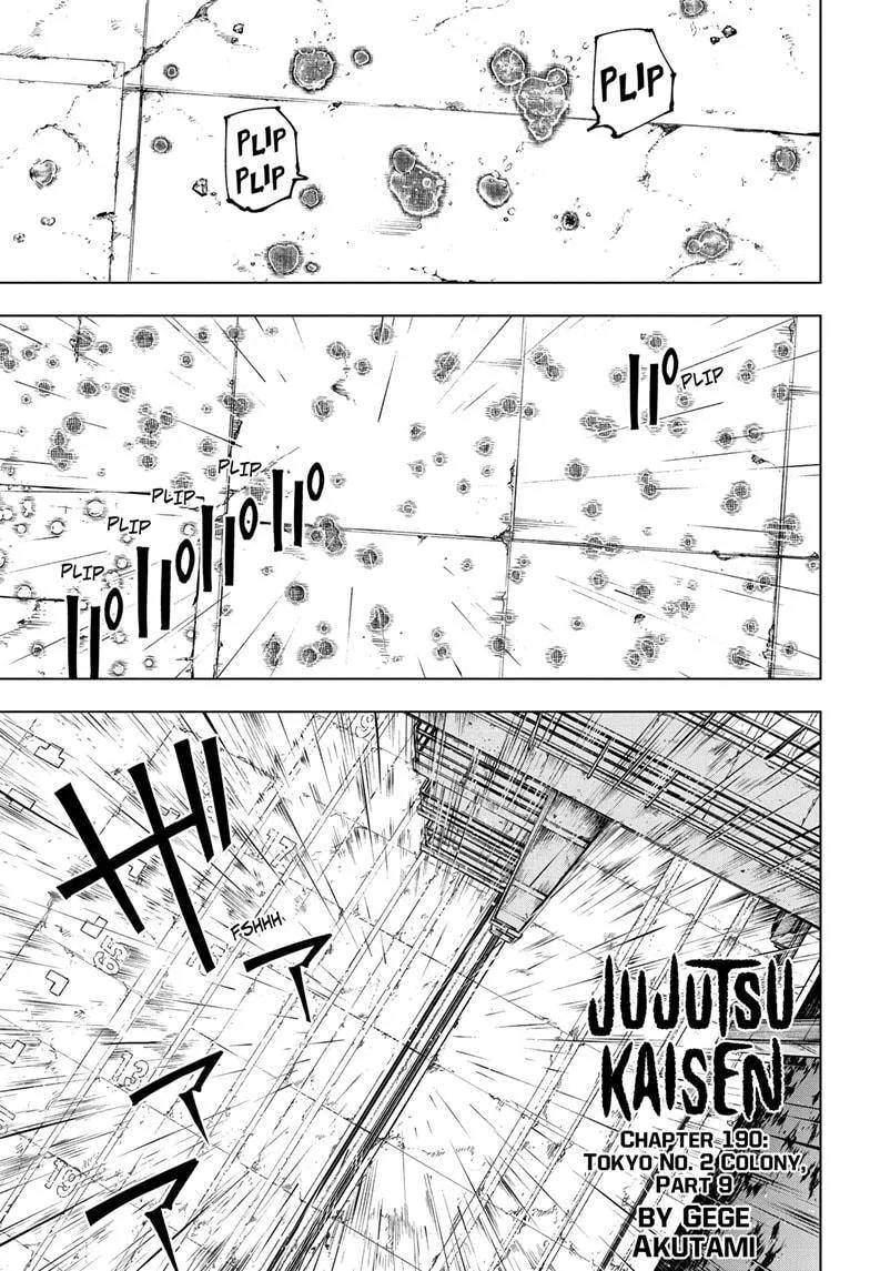 JUJUTSU KAISEN Chapter 190 Online - página 1