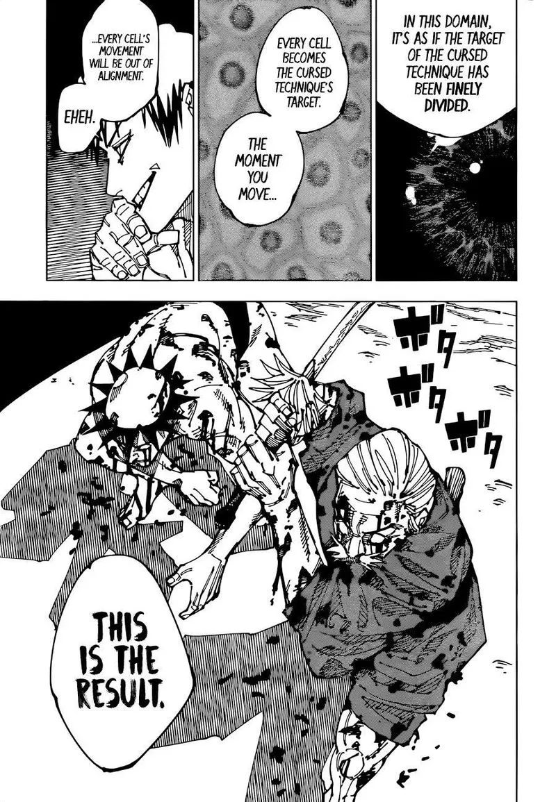 JUJUTSU KAISEN Chapter 198 Online - página 7