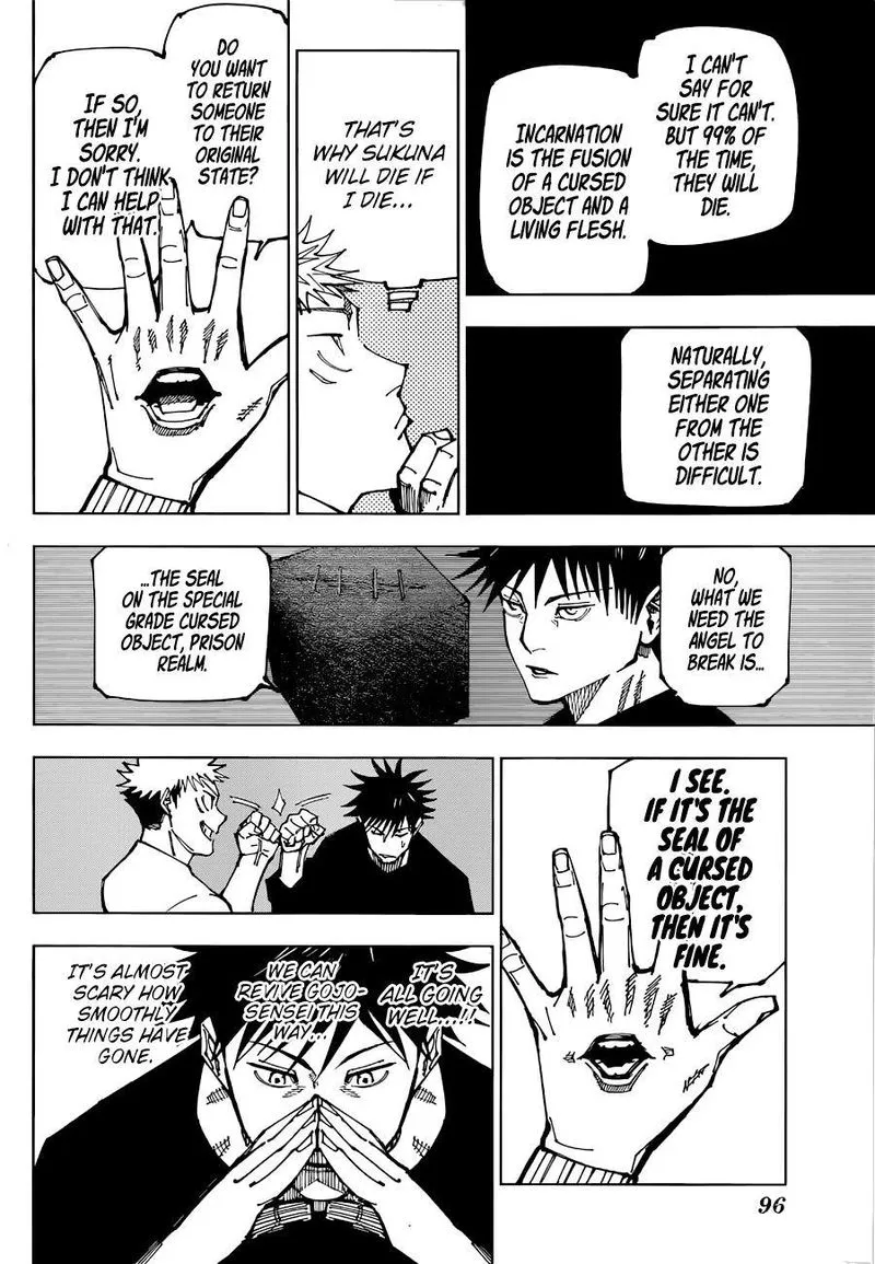 JUJUTSU KAISEN Chapter 199 Online - página 17