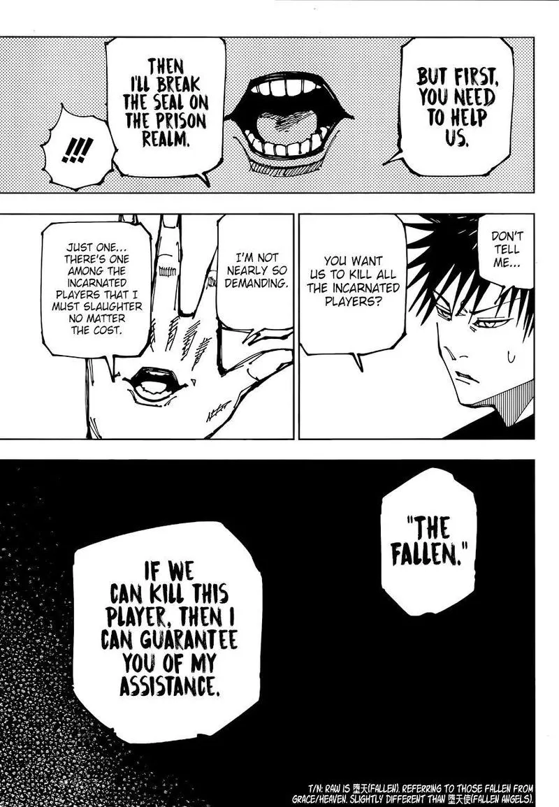JUJUTSU KAISEN Chapter 199 Online - página 18