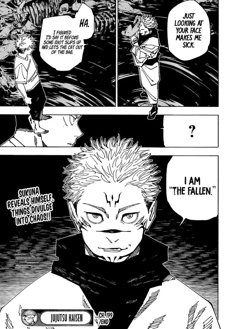JUJUTSU KAISEN Chapter 199 Online - página 20