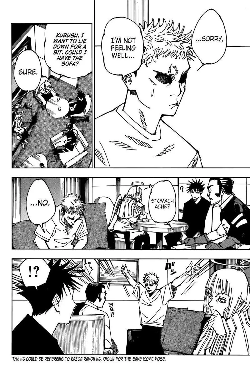 JUJUTSU KAISEN Chapter 200 Online - página 3
