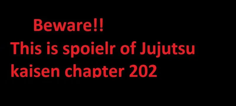 JUJUTSU KAISEN Chapter 202 Online - página 1
