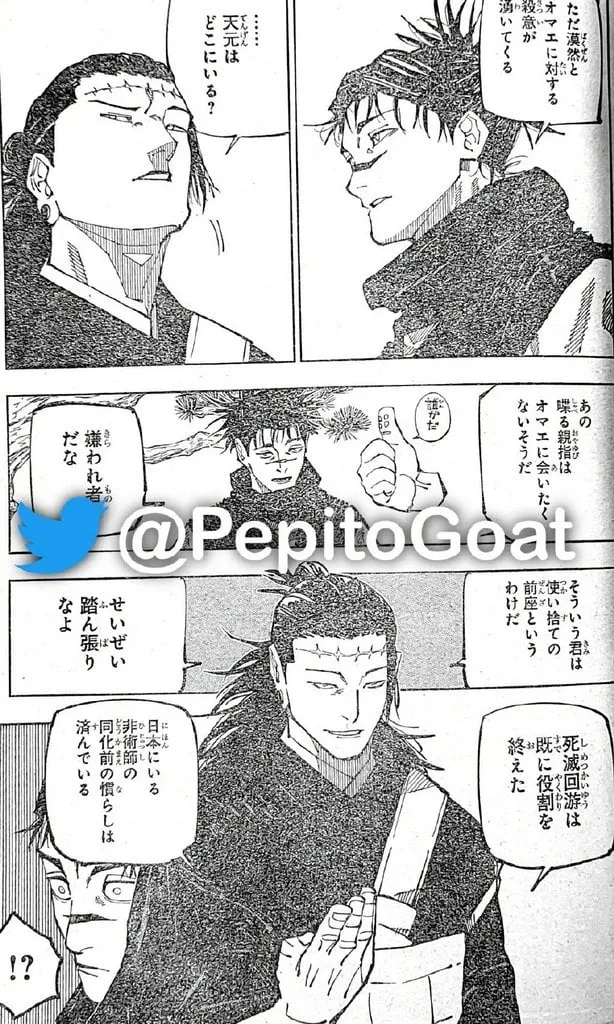 JUJUTSU KAISEN Chapter 202 Online - página 12