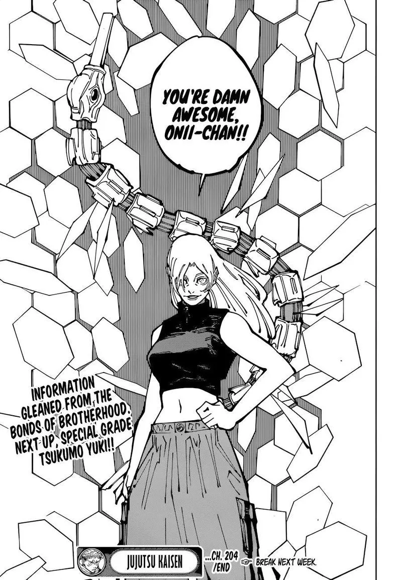 JUJUTSU KAISEN Chapter 204 Online - página 19
