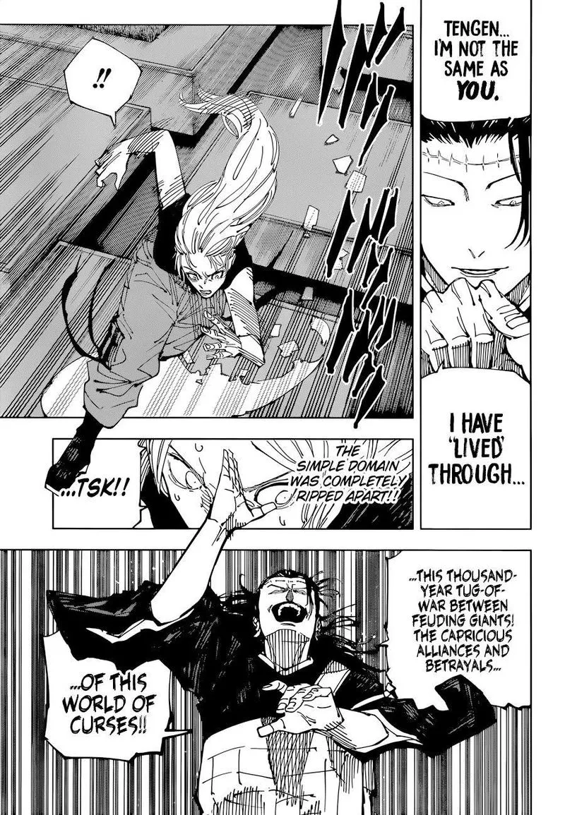 JUJUTSU KAISEN Chapter 206 Online - página 10