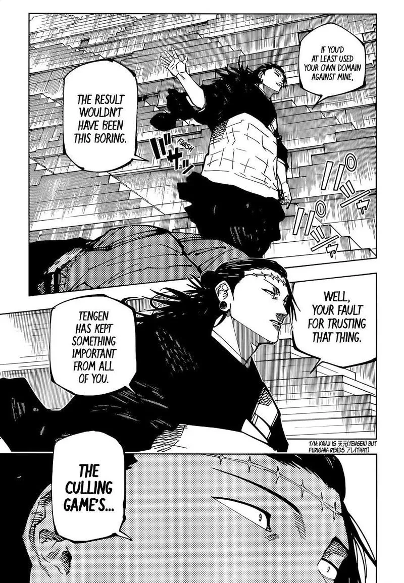 JUJUTSU KAISEN Chapter 206 Online - página 14