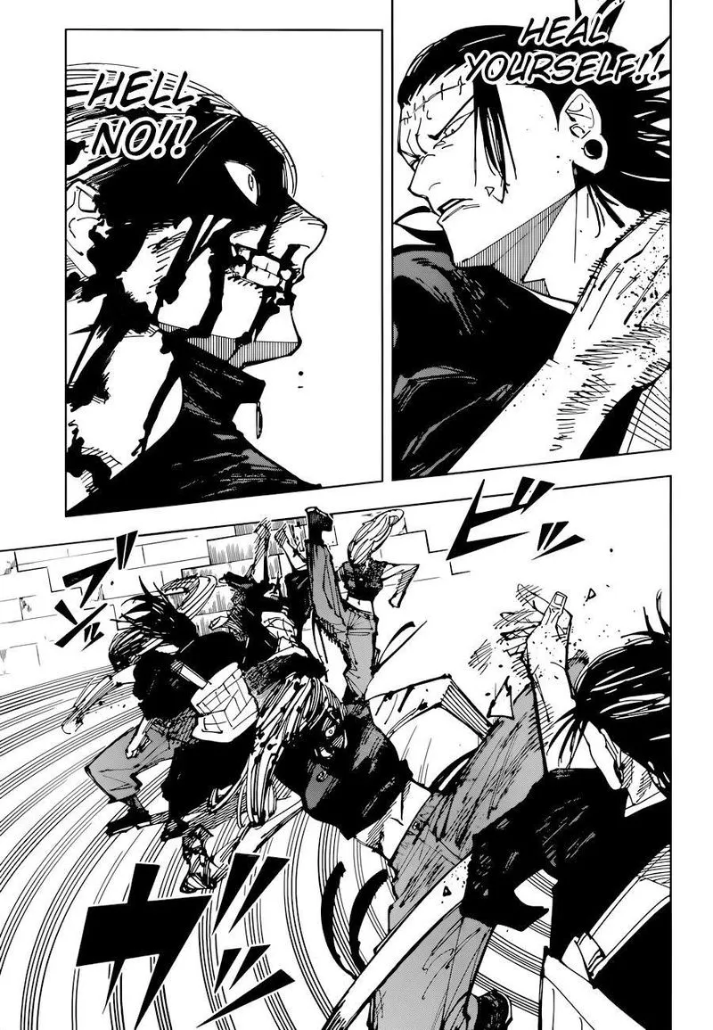 JUJUTSU KAISEN Chapter 206 Online - página 18