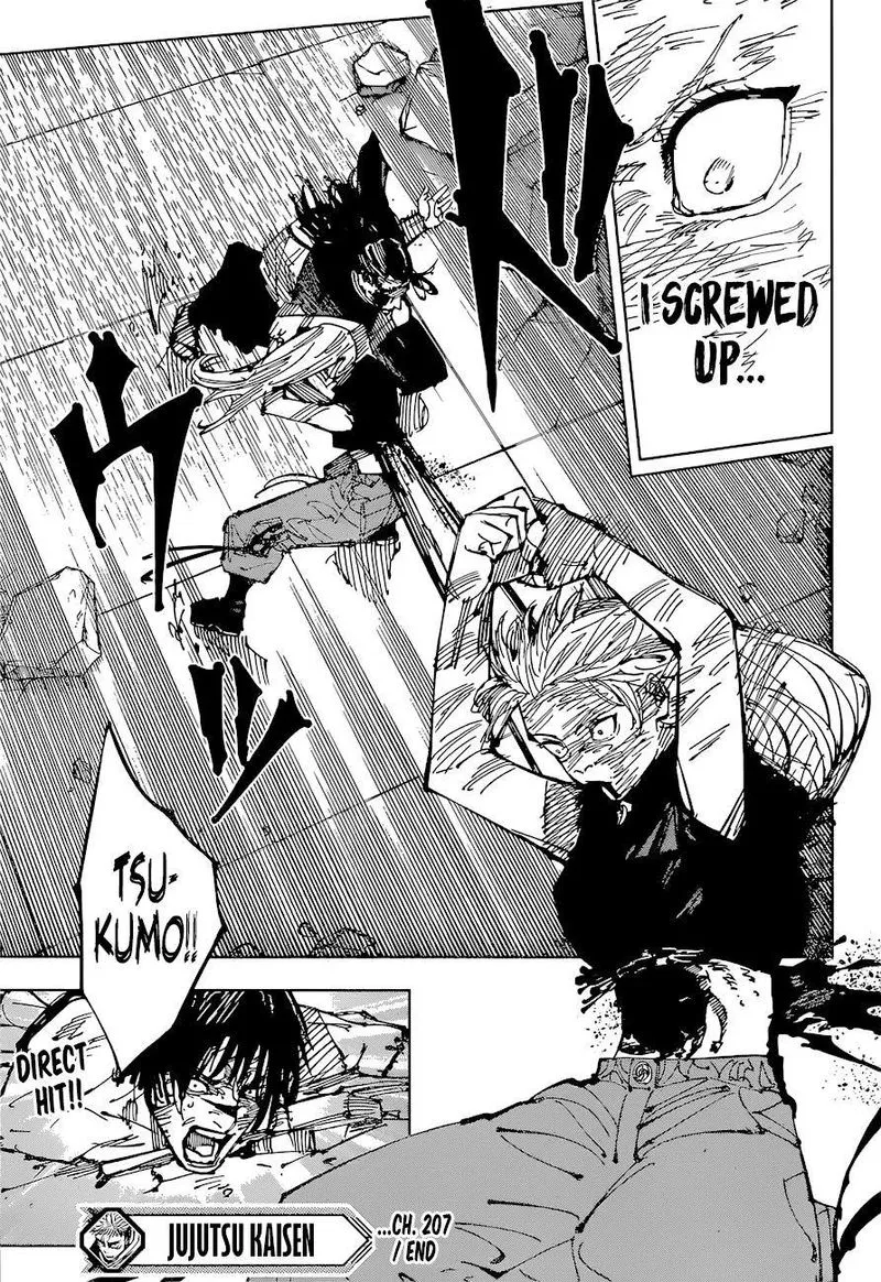 JUJUTSU KAISEN Chapter 207 Online - página 20