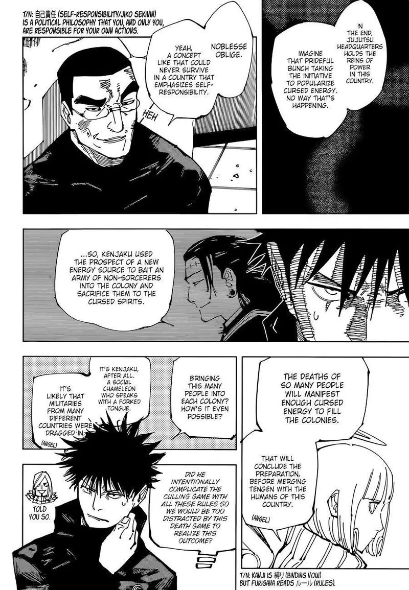 JUJUTSU KAISEN Chapter 210 Online - página 5