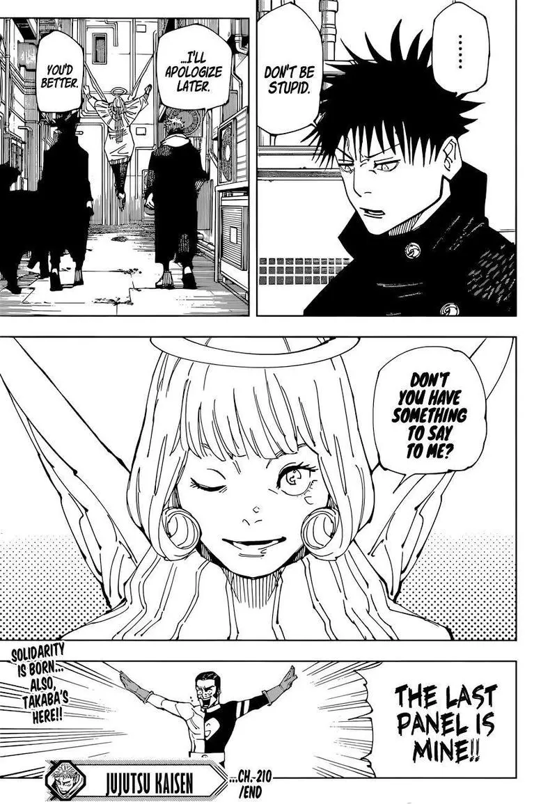 JUJUTSU KAISEN Chapter 210 Online - página 20