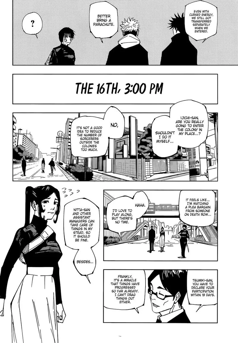 JUJUTSU KAISEN Chapter 211 Online - página 15