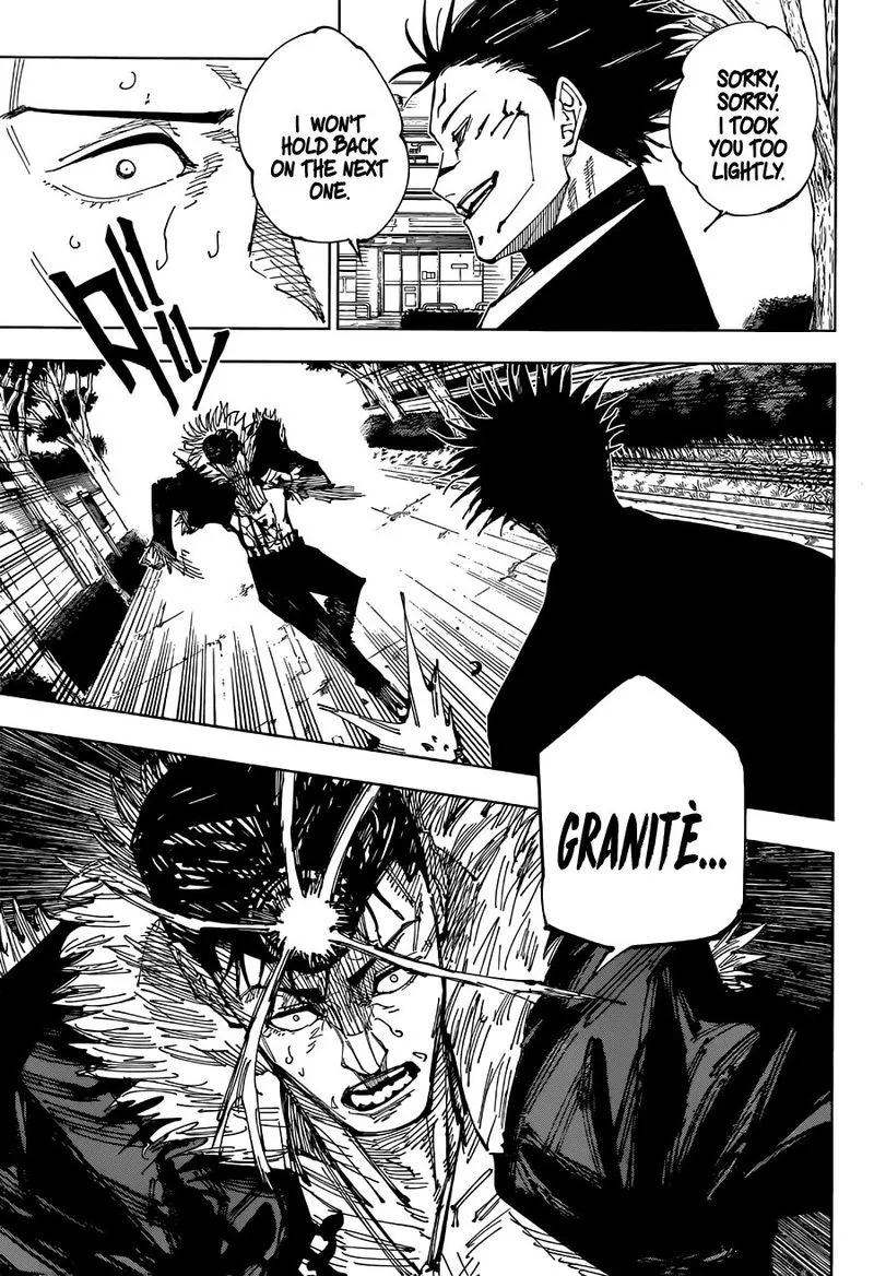 JUJUTSU KAISEN Chapter 216 Online - página 17