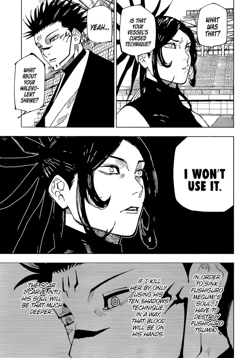 JUJUTSU KAISEN Chapter 217 Online - página 15
