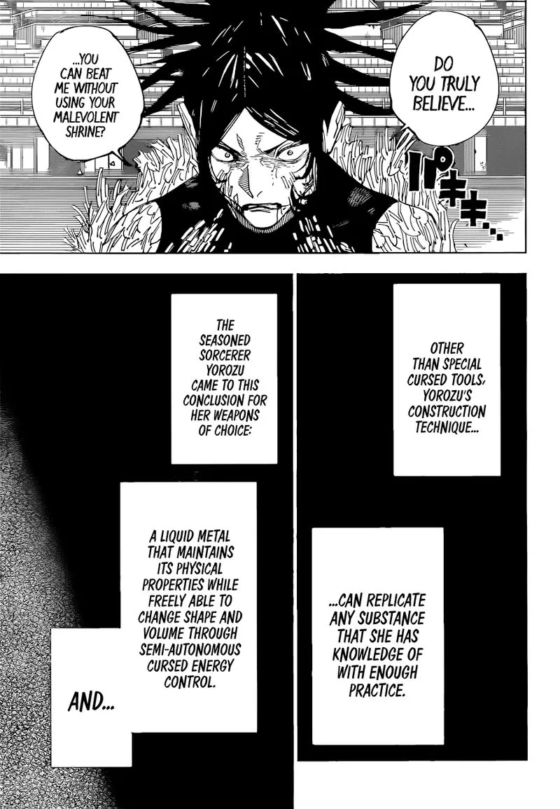 JUJUTSU KAISEN Chapter 217 Online - página 17