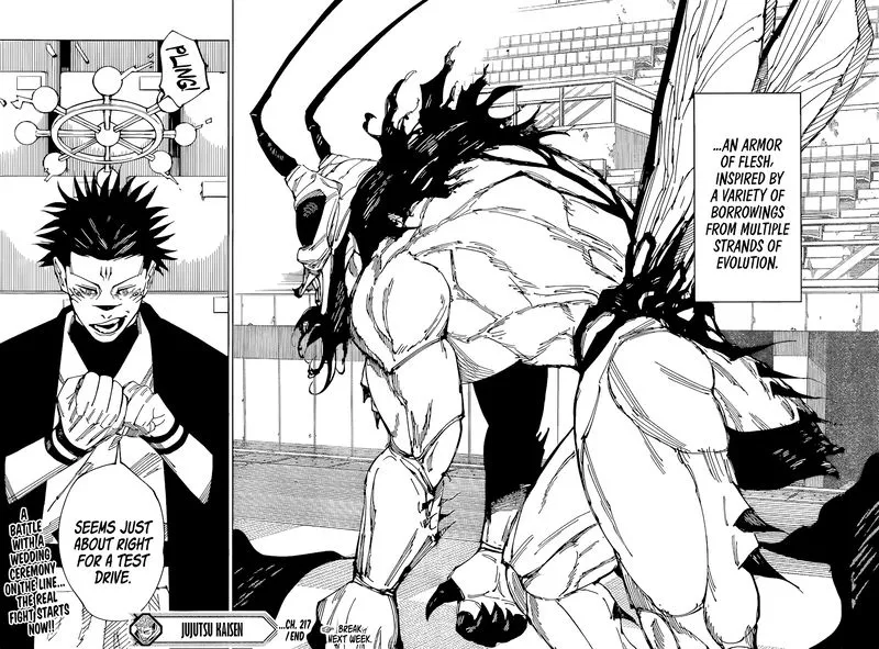 JUJUTSU KAISEN Chapter 217 Online - página 18