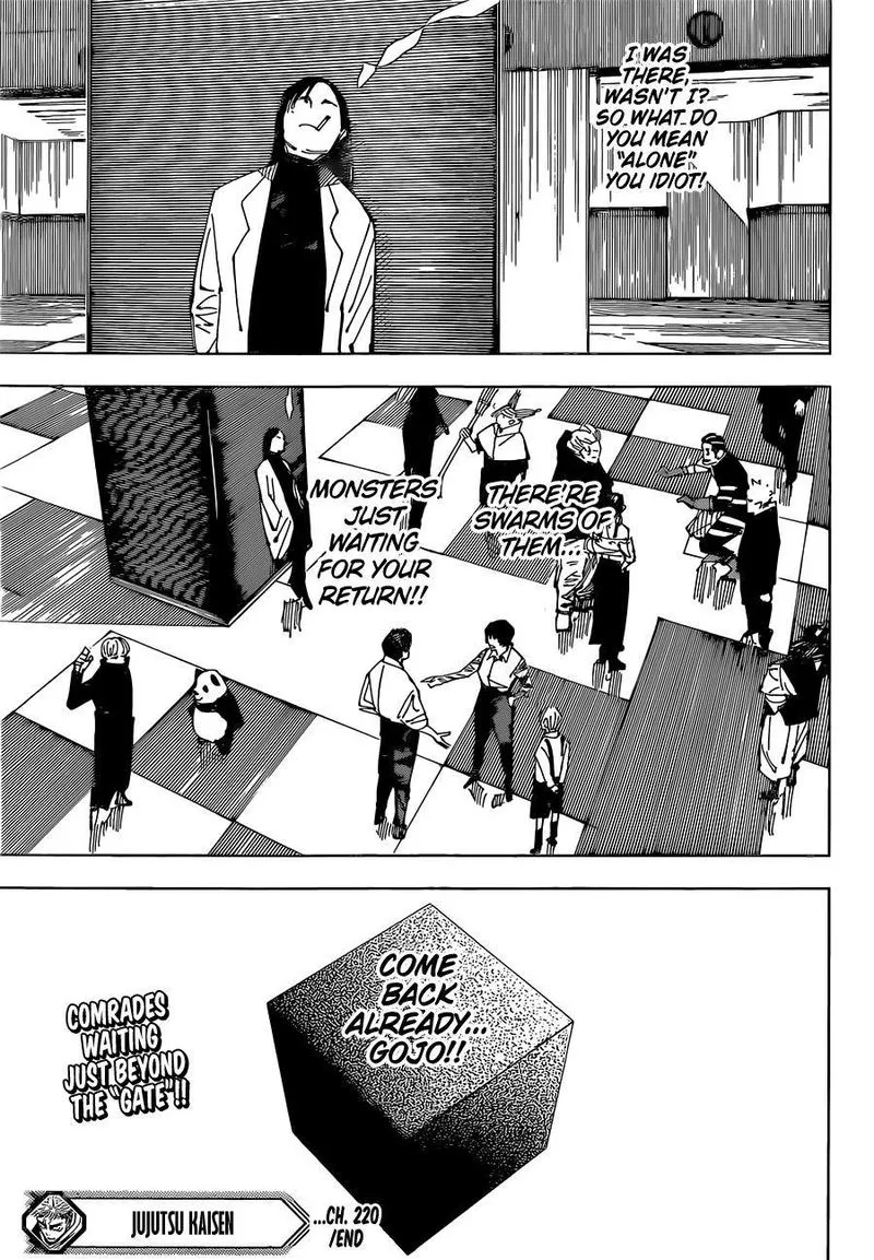 JUJUTSU KAISEN Chapter 220 Online - página 20