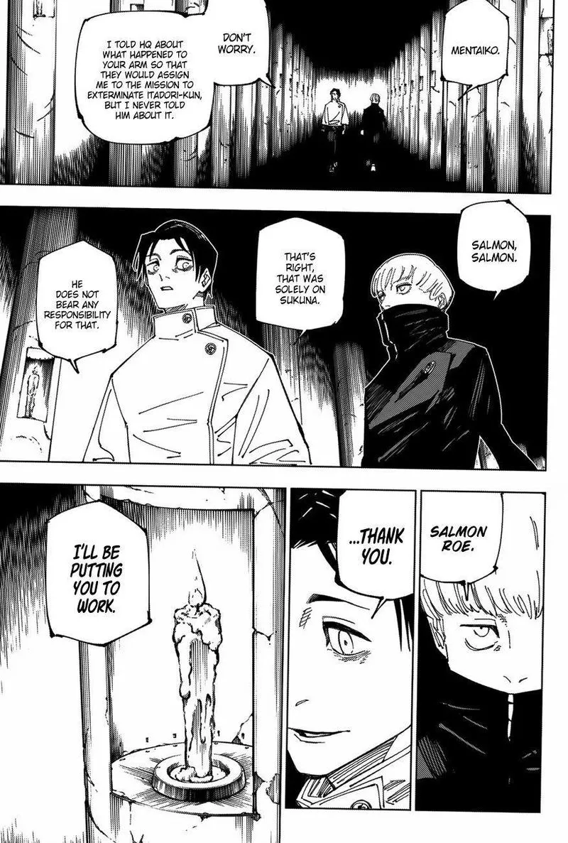 JUJUTSU KAISEN Chapter 222 Online - página 12