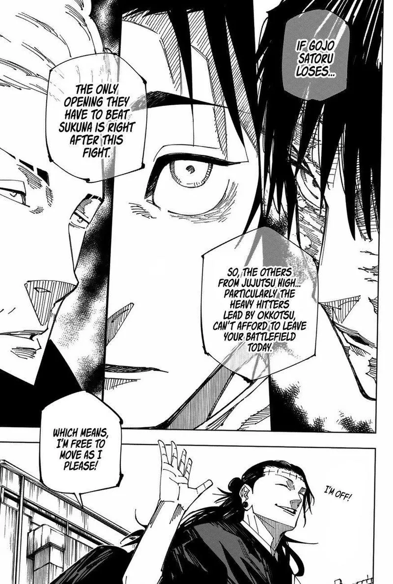 JUJUTSU KAISEN Chapter 222 Online - página 14
