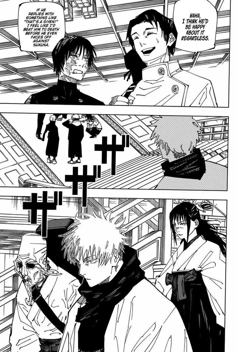 JUJUTSU KAISEN Chapter 222 Online - página 16