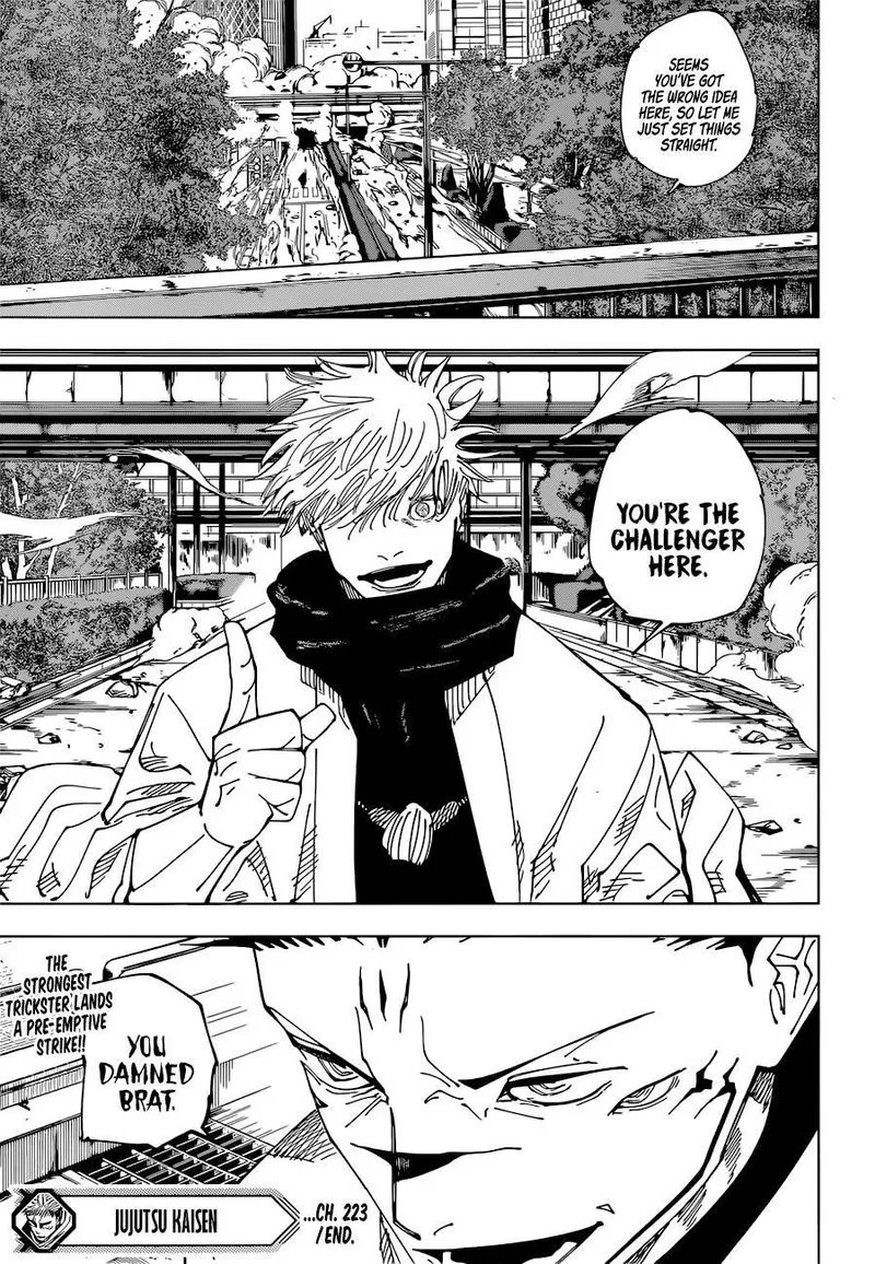 JUJUTSU KAISEN Chapter 223 Online - página 17