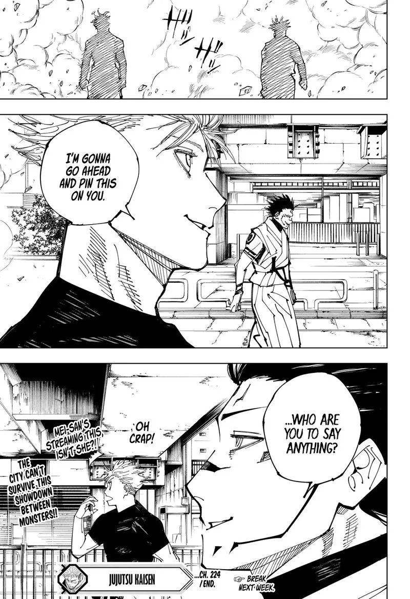 JUJUTSU KAISEN Chapter 224 Online - página 20