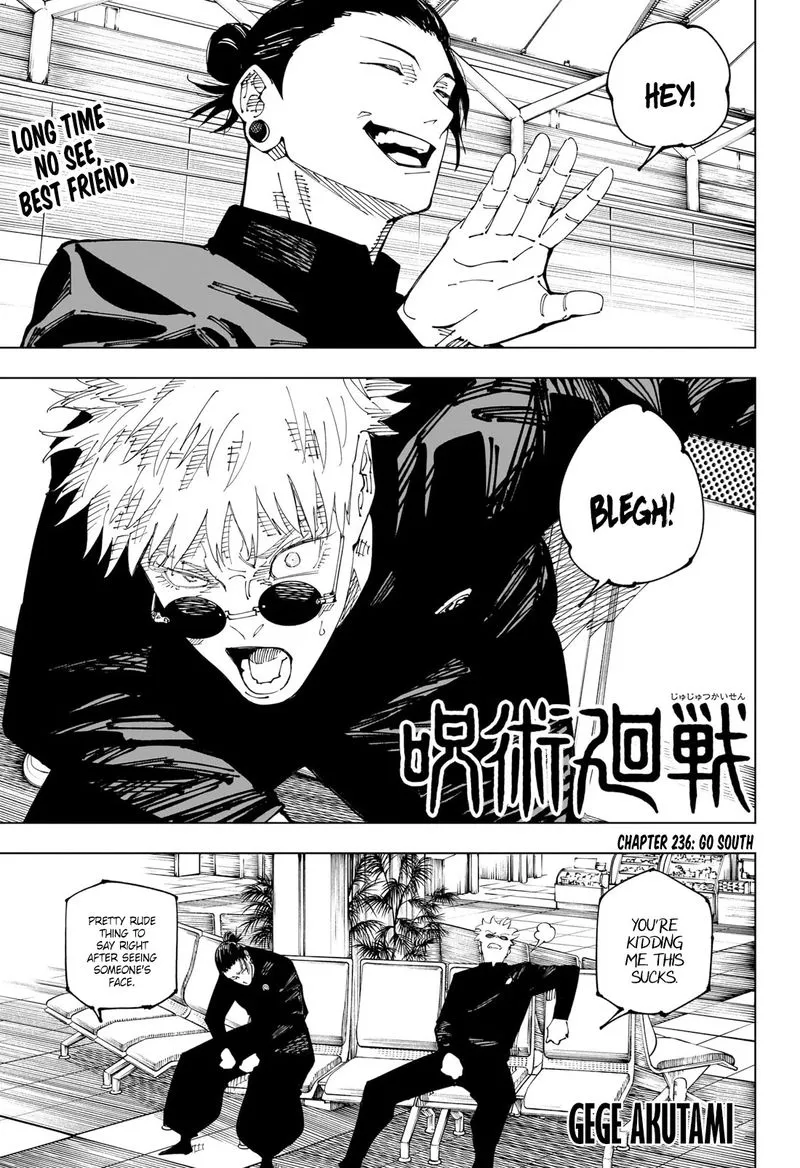 JUJUTSU KAISEN Chapter 236 Online - página 1