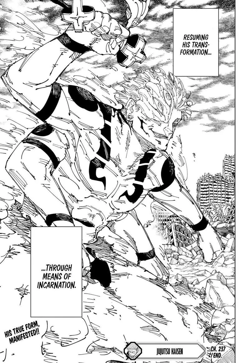 JUJUTSU KAISEN Chapter 237 Online - página 20