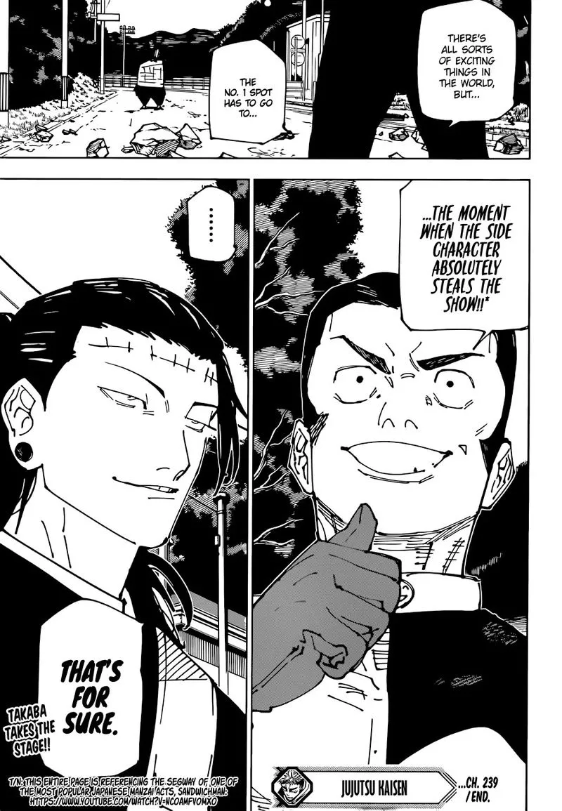 JUJUTSU KAISEN Chapter 239 Online - página 19