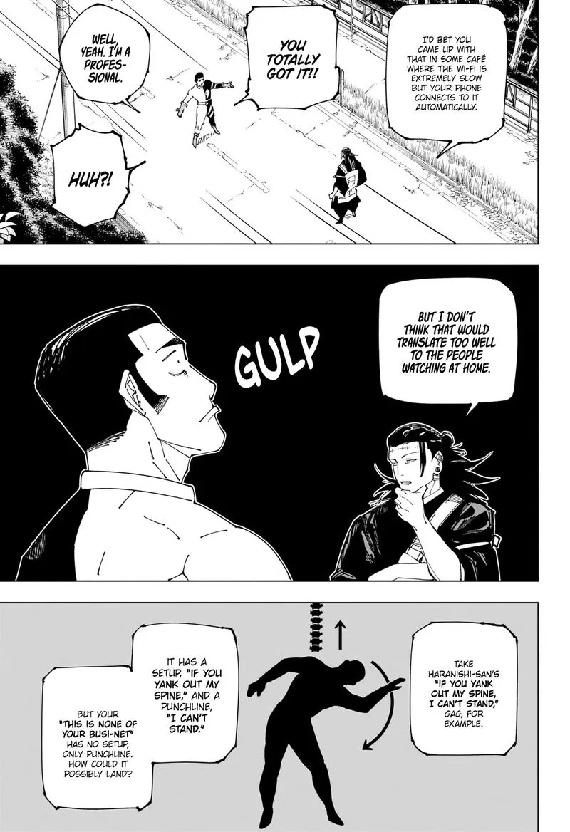 JUJUTSU KAISEN Chapter 240 Online - página 14