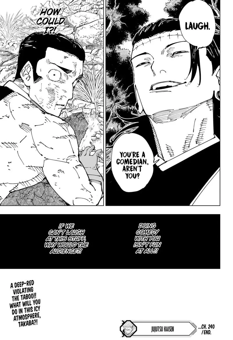 JUJUTSU KAISEN Chapter 240 Online - página 22