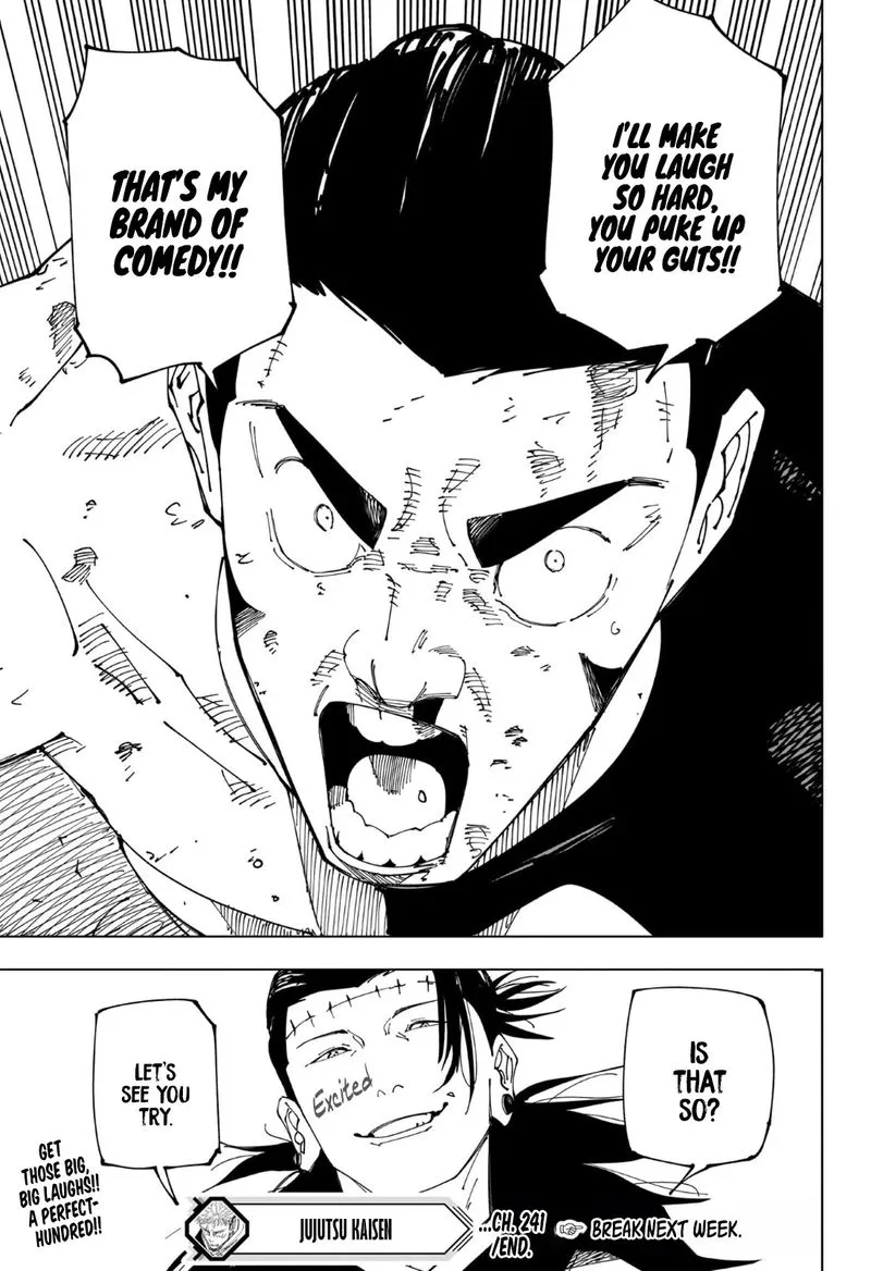 JUJUTSU KAISEN Chapter 241 Online - página 20