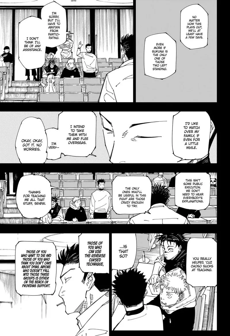 JUJUTSU KAISEN Chapter 244 Online - página 4