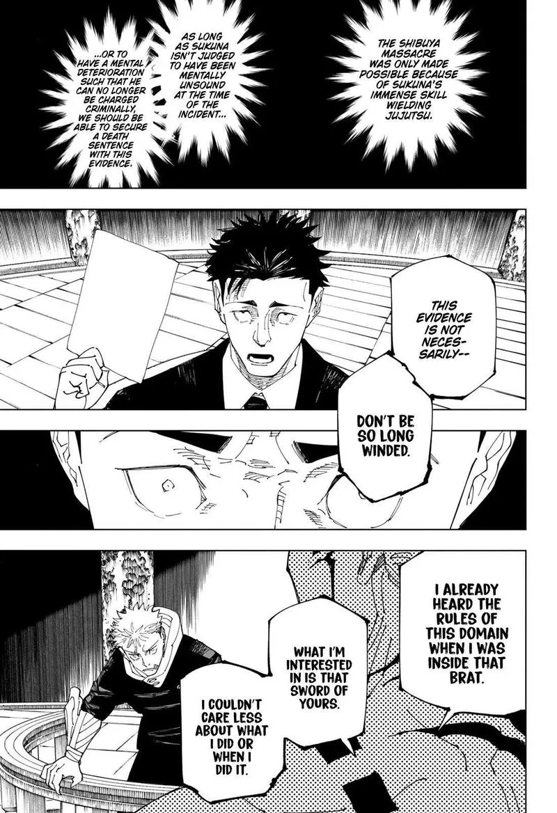 JUJUTSU KAISEN Chapter 245 Online - página 14