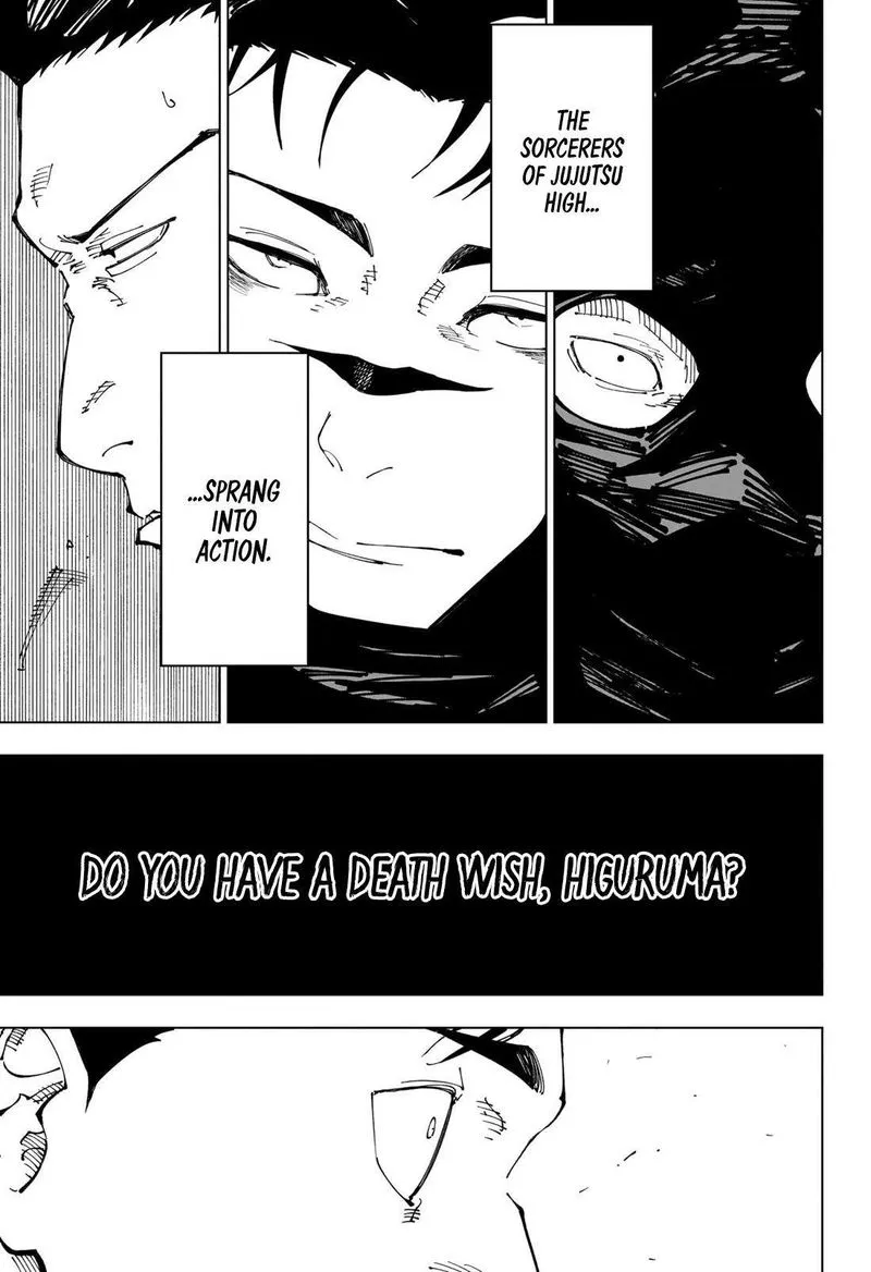 JUJUTSU KAISEN Chapter 245 Online - página 18