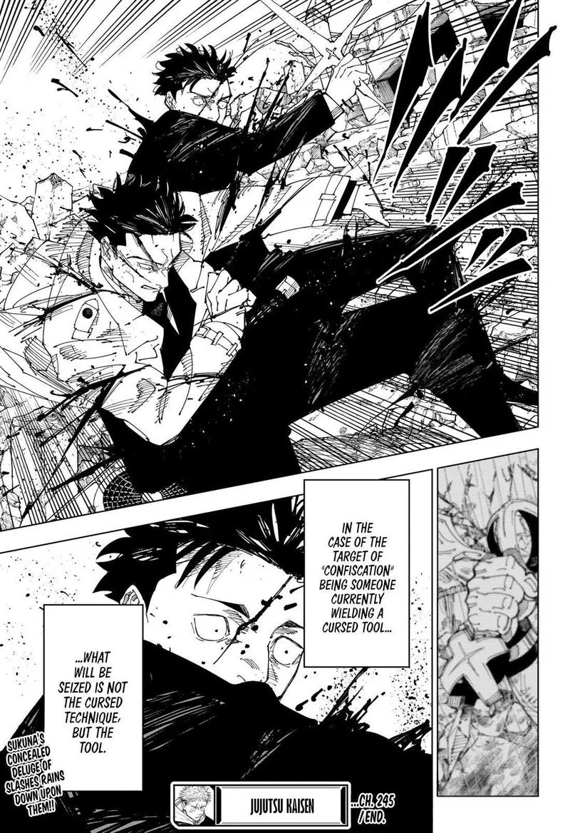 JUJUTSU KAISEN Chapter 245 Online - página 20